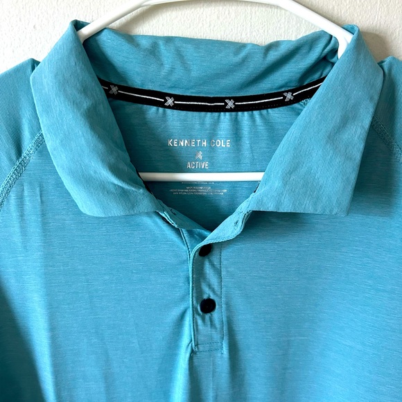 Kenneth Cole | ACTIVE Men’s Short Sleeve Polo - Picture 2 of 2